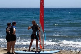 Clase privada de windsurf dinámico Marbella Estepona