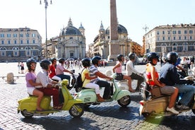 Visita turística de 3 horas a Roma en grupos pequeños por Vespa