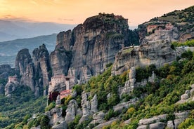 Athens: 2-Day Scenic Train Trip to Meteora with Hotel