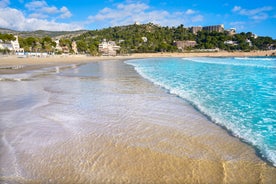 Photo of Benicassim Voramar playa beach in Castellon of Spain.