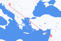 Flyg från Damaskus till Banja Luka