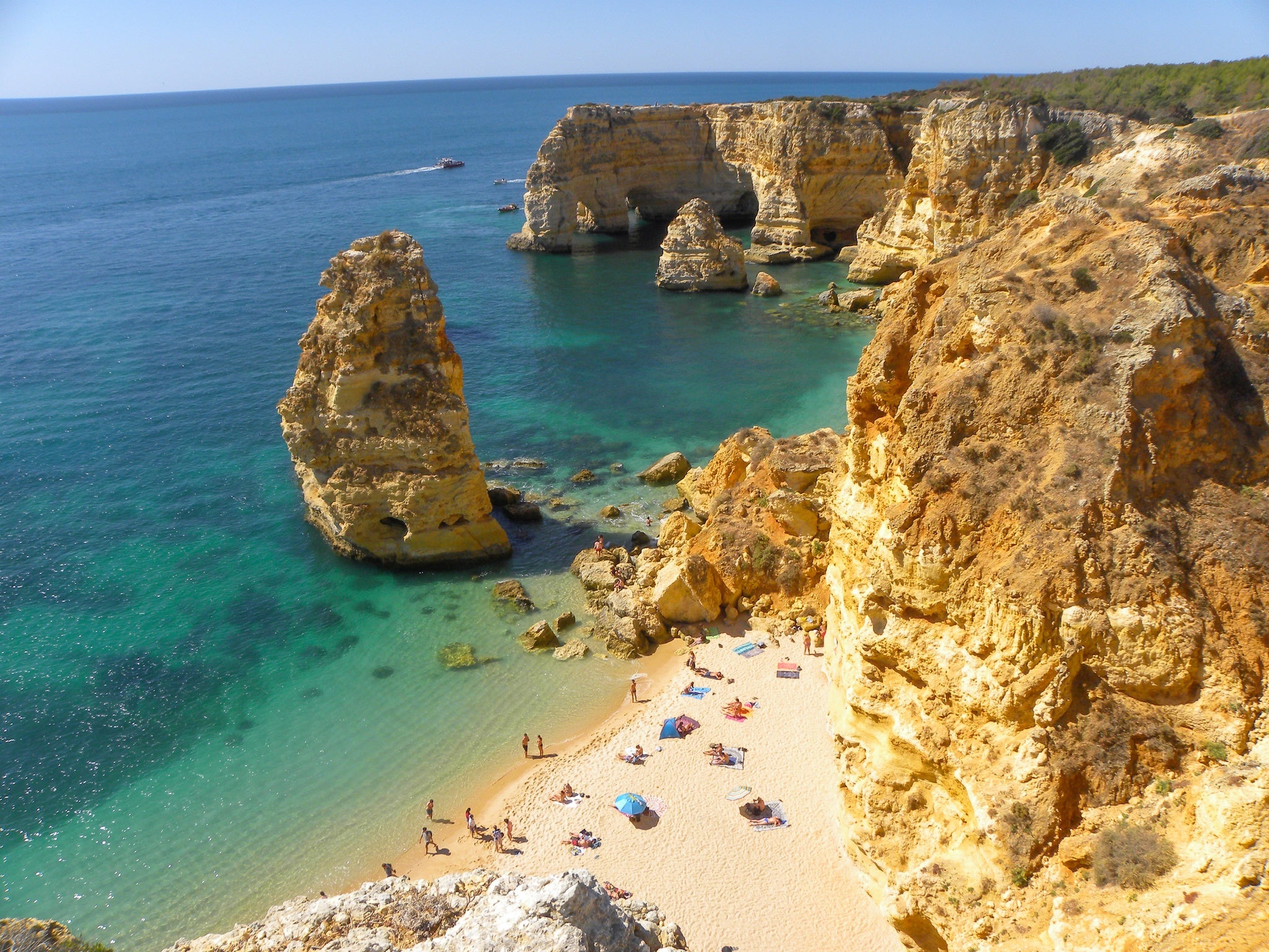 Portugal in July-Marinha Beach (Praia da Marinha).jpg