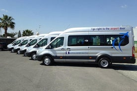 Gemeinsamer Shuttle-Transfer vom Flughafen Paphos zu Hotels