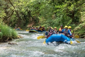 Rafting Lousios flod