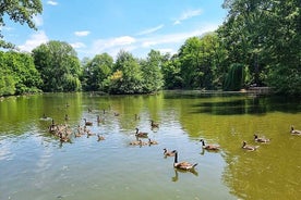 Privat ljudbok stadsrally runt Fürth stadspark