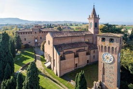 Tour giornaliero in treno e bicicletta da Bologna: vigneti e fortezze