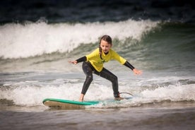 Sua primeira aula de surf!