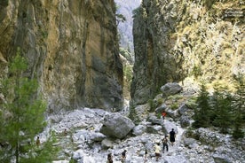 Samaria Gorge Trek: Excursion d'une journée au départ de La Canée avec guide