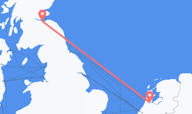 Flights from the Netherlands to Scotland