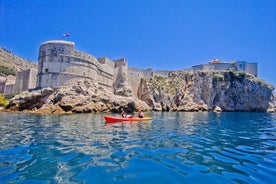 Avontuur Dubrovnik - kajakken op zee, snorkelen, zonsondergang en wijn - met snack!