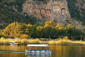 Dalyan-bådtur med mudderbad fra Bodrum