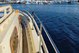 Crucero privado al atardecer en Mykonos