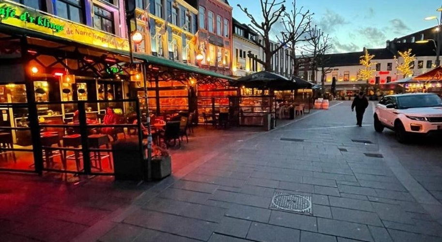 photo of view of heerlen at night, Heerlen, the Netherlands. 