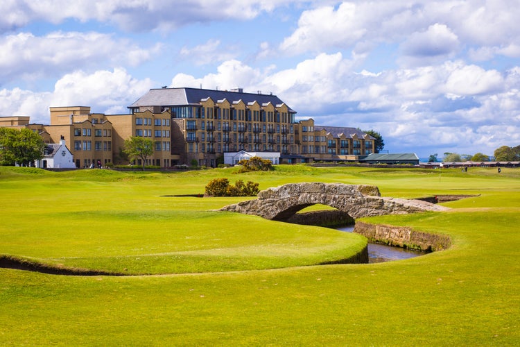 photo of view of Spring in St Andrews, Scotland.