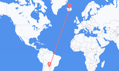 Flights from Asunción to Akureyri