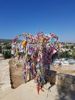 Photo of aerial view of Ayia Napa cityscape, Cyprus.