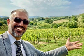 Visite privée de la Toscane et dégustation de vins au départ de Livourne