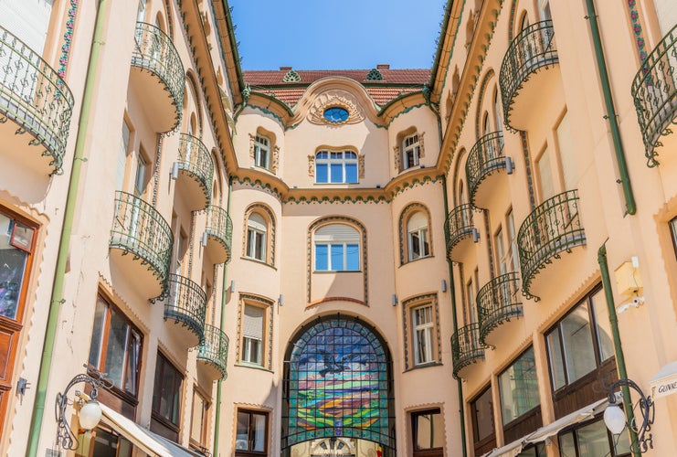 Black Eagle Palace shopping center, Oradea, Romania.