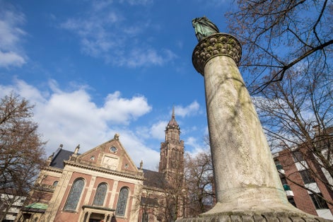 Photo of church in Krefeld, Germany.