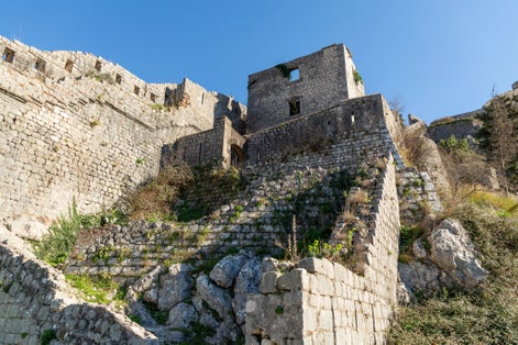 Photo of The fortifications of Kotor are an integrated historical fortification system that protected the medieval town of Kotor, Montenegro.
