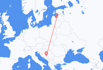 Flights from Riga to Sarajevo