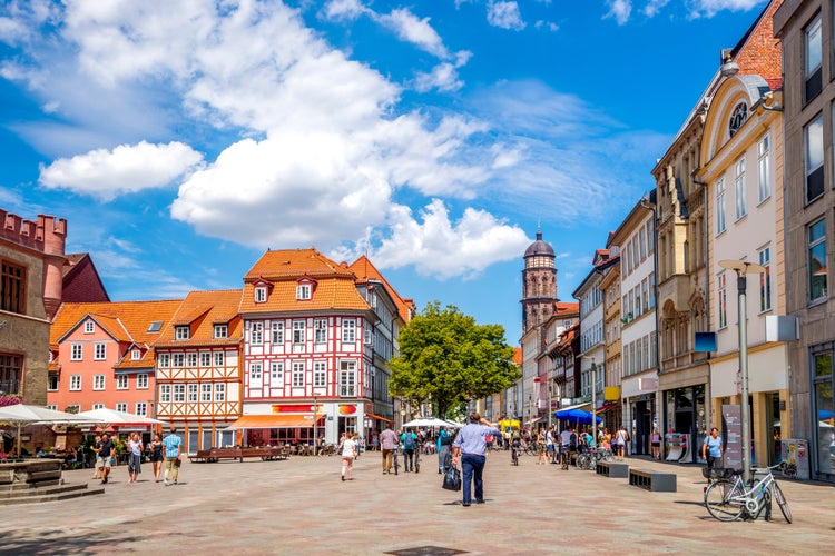 Photo of historical city of Göttingen, Lower Saxony, Germany.