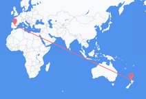 Flights from Auckland to Madrid