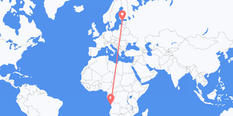 Angola to Estonia