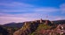 photo of landscape of historical Kastamonu castle on the hills near the city Kastamonu, Turkey.