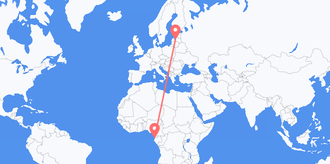 Gabon to Latvia