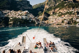 Dagstur fra Rom: Amalfikysten med Boat Hopping & Limoncello