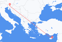 Flights from Larnaca to Ljubljana