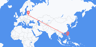 Flights from the Philippines to Lithuania