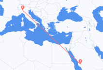 Flüge von Taif nach Mailand