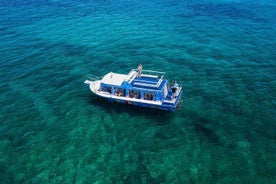 Medulin: Glass Boat Tour Experience til Kamenjak med havfrue