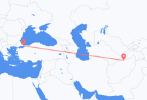 Flyg från Mazar-e Sharif till Istanbul