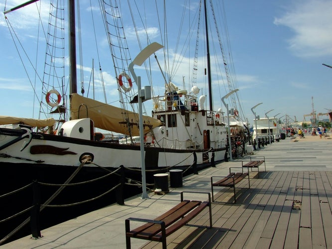 Mangalia marina. Mangalia, Romania.