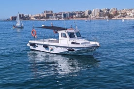 Passeio de barco privado em Benalmádena com bebidas e lanches de 1 a 10 pessoas