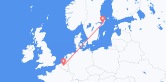 Belgien nach Schweden