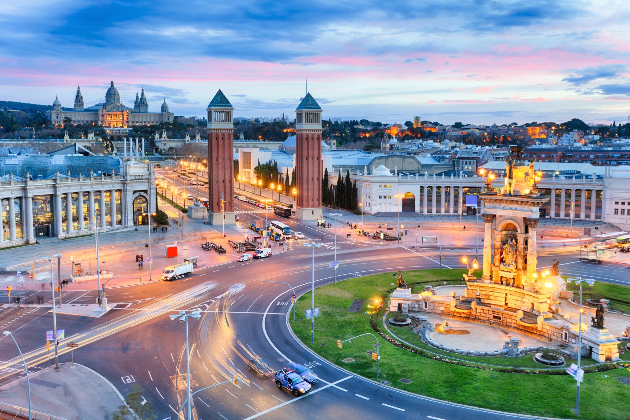 Spain Plaza de Espana in Barcelona.jpg