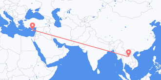 Laos to Cyprus