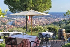 Vinsmaking med panoramautsikt over Verona