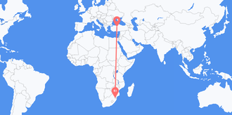 Flights from Swaziland to Turkey