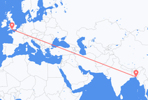 Flyrejser fra Chittagong, Bangladesh til Bournemouth, England