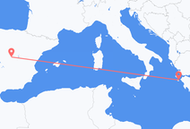 从马德里飞往扎金索斯島的航班