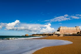 Photo of Biarritz Grande Plage in summer,France.