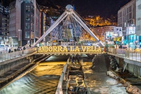 Visite à pied du meilleur d'Andorre-la-Vieille