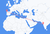 Loty z Mumbaj do Santiago de Compostela