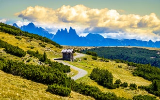 photo of the Reinswald Sattele in Italy.