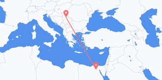 Egypt to Serbia